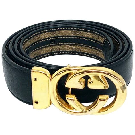 gucci signature leather belt brown|authentic black Gucci belt.